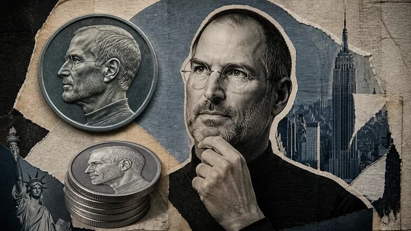 Steve Jobs coins released by US Mint
