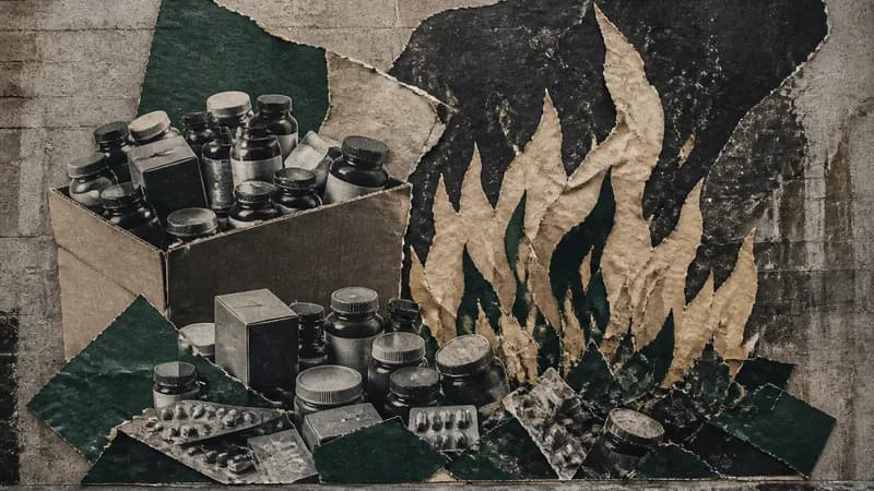 Altı mindən çox bioloji aktiv qida məhsulu yandırıldı - FOTO