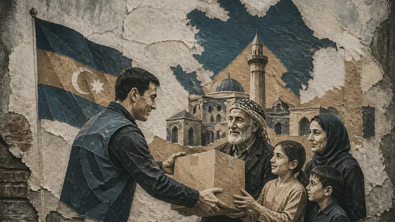 Kərkükdə 150 ailəyə bayram sovqatı