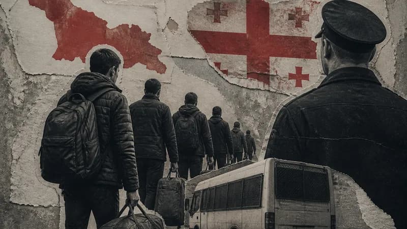 Azerbaijani citizens deported from Georgia