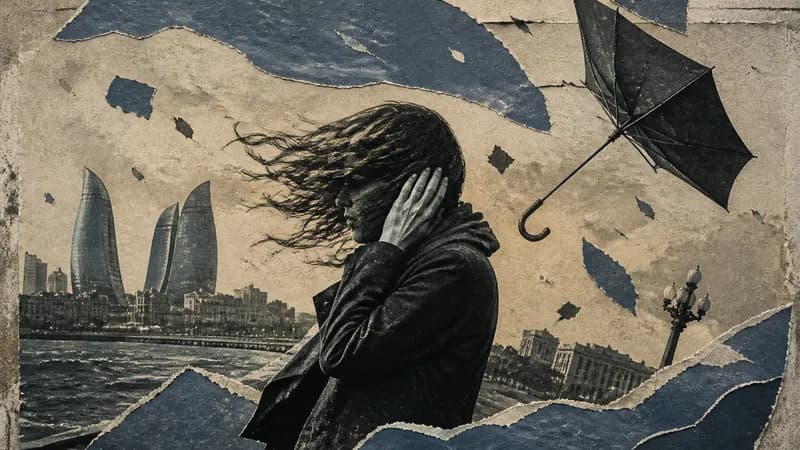 3-Day Strong Wind in Baku: Yellow and Orange Alert