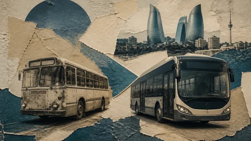 Old Buses in Baku to be Renewed