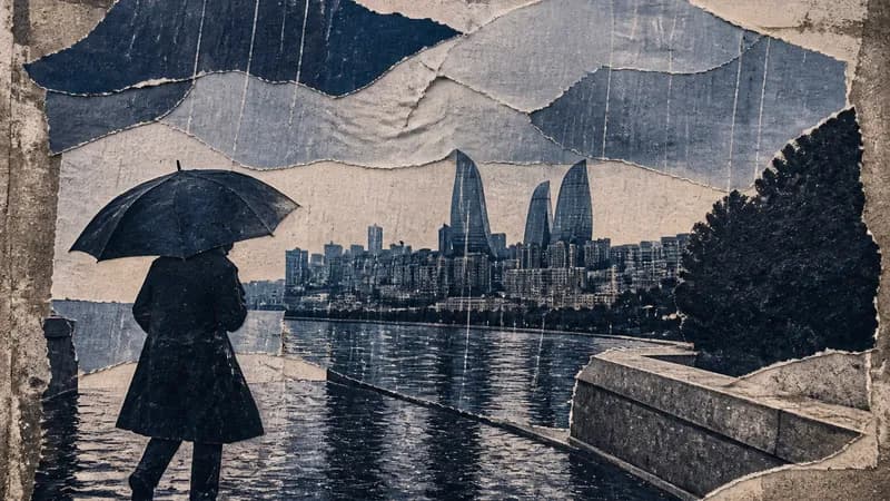 Heavy rain in Baku: 40-55 mm