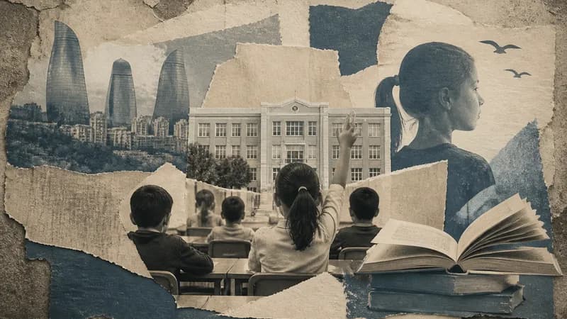 Distance learning in Baku schools - EXPLANATION