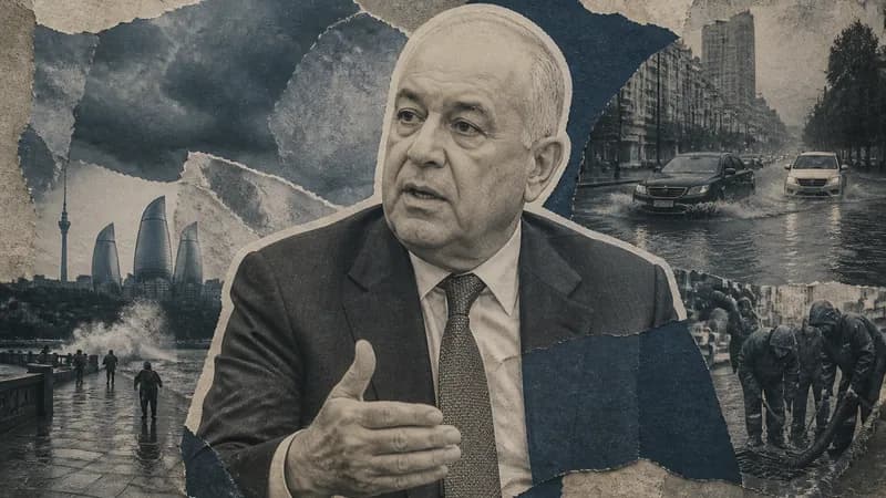 Eldar Əzizov: Yağışlar iqlim dəyişikliyi ilə bağlıdır