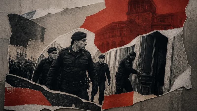 Massive Police Searches in Yerevan