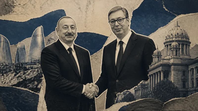 Ilham Aliyev meets Serbian President