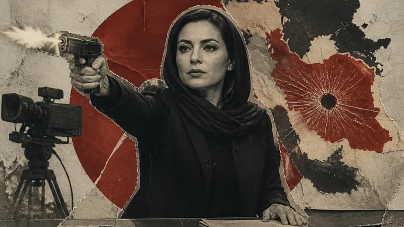 Iranian TV Host Shoots on Air: Shocking Moment