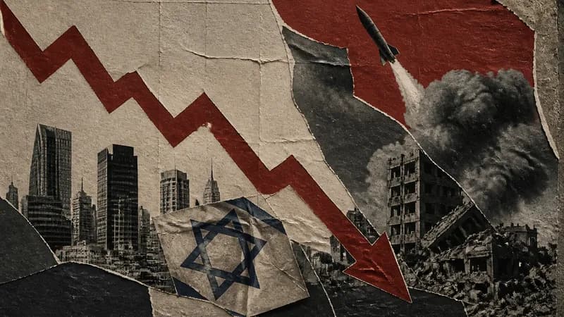 Israel Q1 GDP Shrinks 3.3% as Iran War Hits