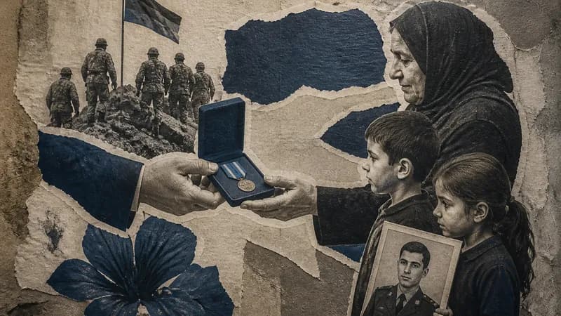 Medals Presented to Families of National Heroes