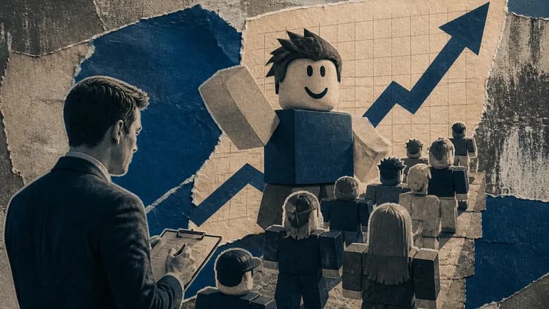 Roblox istifadəçi artımı ilə diqqət çəkir