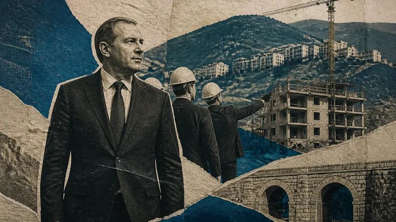 Richard Raši inspects reconstruction in Khankendi