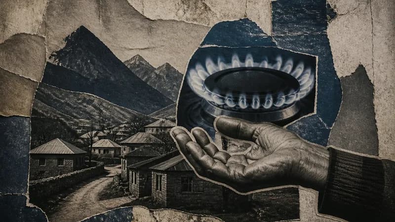Kiş kəndində qaz təchizatı məhdudlaşdırıldı