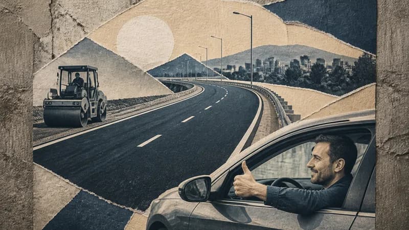 Sürücülərə şad xəbər: Magistral yol təmir olundu