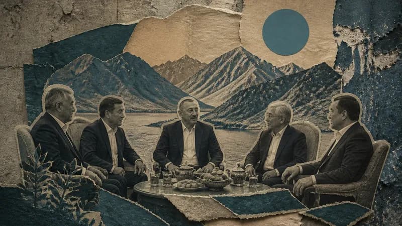 OTS leaders gather for tea in Turkistan