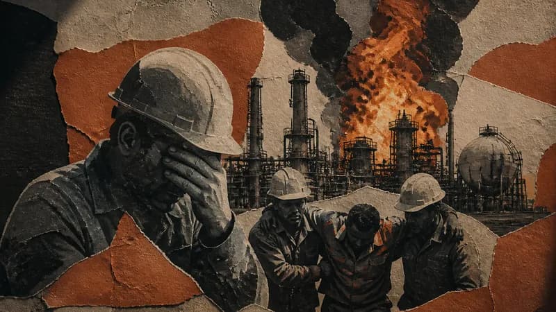 Пожар на газоперерабатывающем заводе в Венесуэле: 6 пострадавших