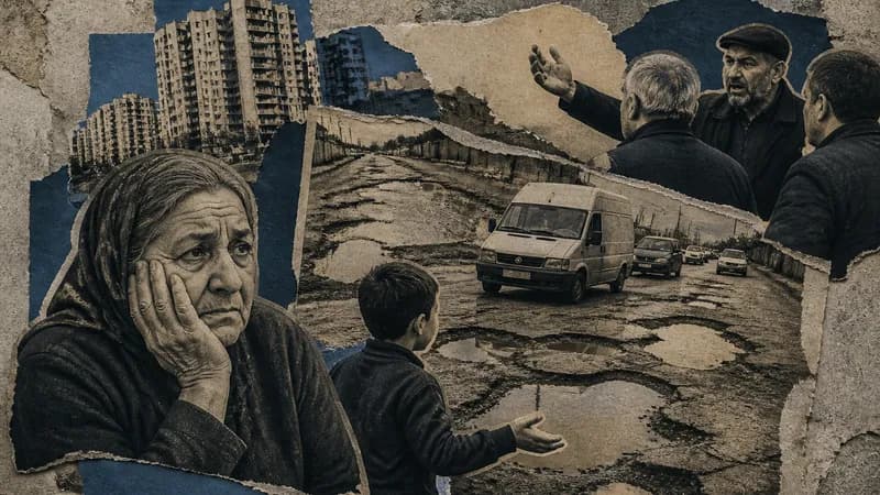 Road problem in Khirdalan frustrates residents
