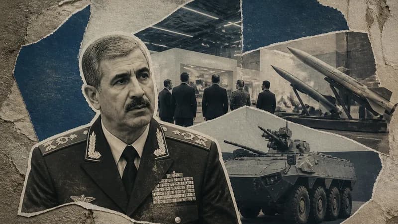 Zakir Hasanov attends defense exhibition in Slovakia
