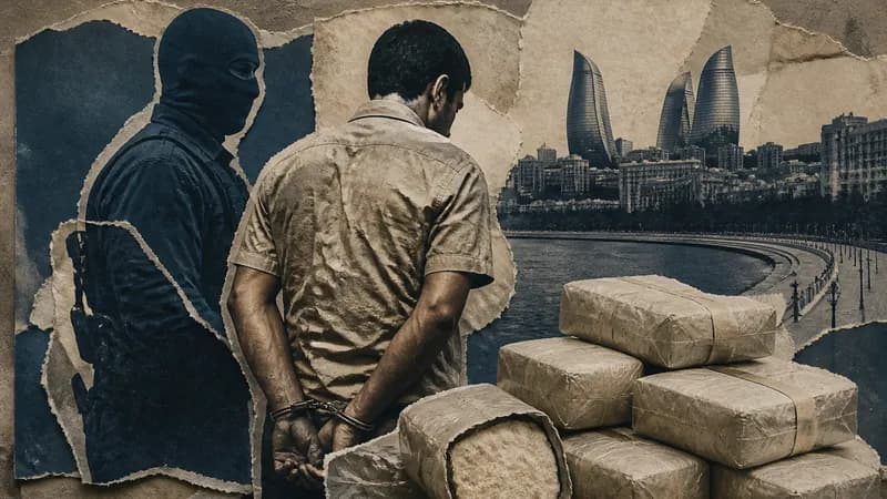 354 kiloqram heroin qaçaqçısı Bakıda tutuldu 354 kiloqram heroin qaçaqçısı Bakıda tutuldu