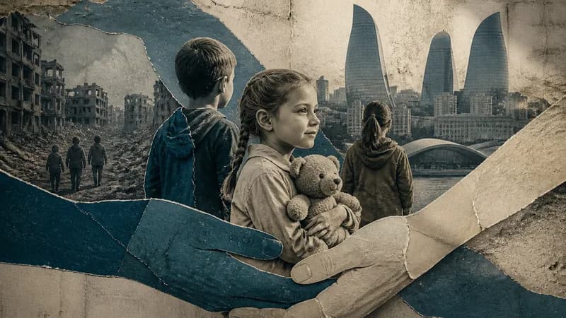 18 Ukrainian children brought to Azerbaijan for rehab 18 Ukrainian children brought to Azerbaijan for rehab