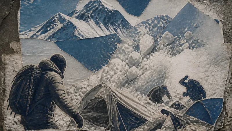 Everestdə buz kütləsi çökdü, yaralılar var Everestdə buz kütləsi çökdü, yaralılar var