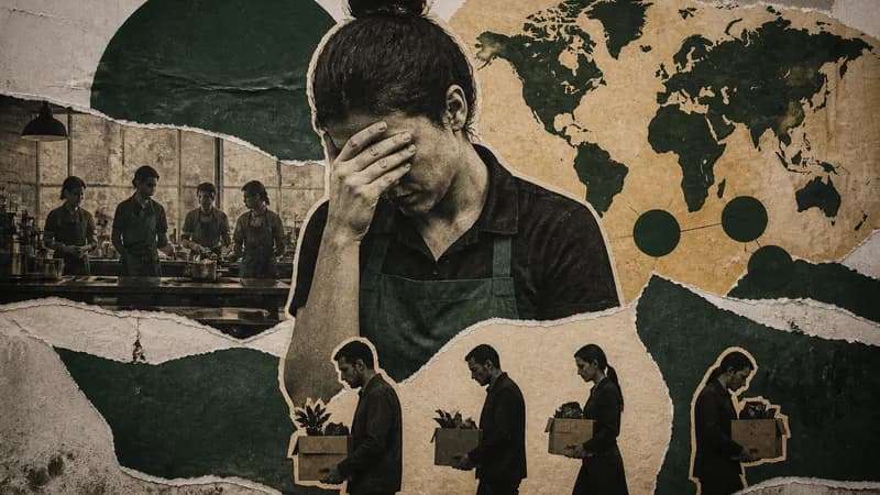 Starbucks beynəlxalq işçi sayını azaldır Starbucks beynəlxalq işçi sayını azaldır