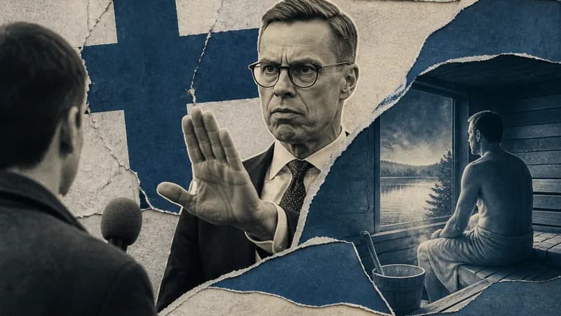 Finnish President Tells Journalist: Go to Sauna Finnish President Tells Journalist: Go to Sauna