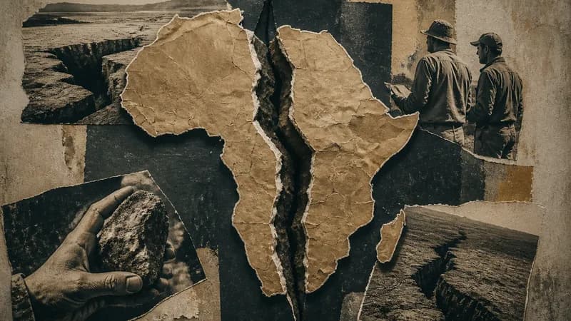 Afrika qitəsi ikiyə bölünə bilər Afrika qitəsi ikiyə bölünə bilər