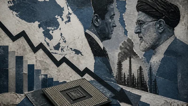 Global chip stocks fall: KOSPI selloff, US-Iran talks stall Global chip stocks fall: KOSPI selloff, US-Iran talks stall