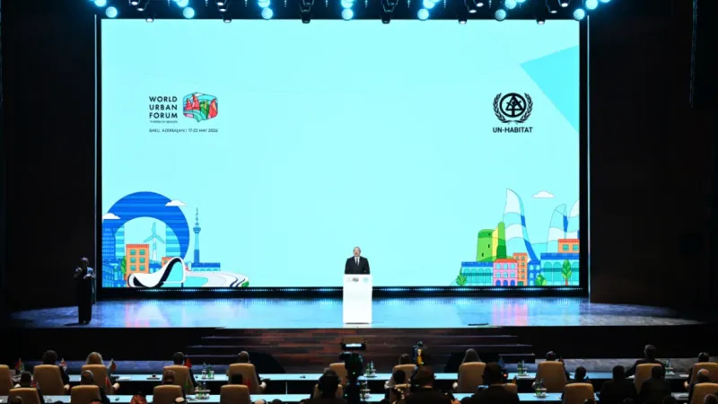 İlham Əliyev: Şəhərsalmanın inkişafı sürətlə gedir İlham Əliyev: Şəhərsalmanın inkişafı sürətlə gedir
