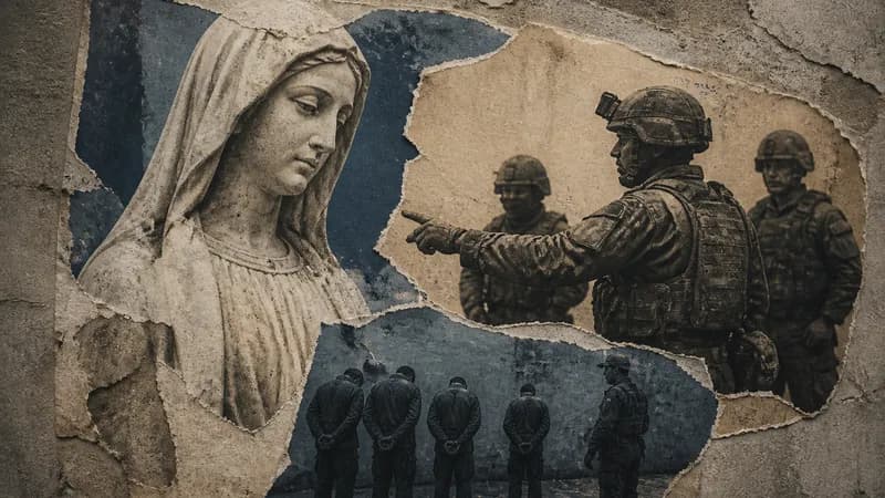 Israel Punishes Soldiers for Insulting Virgin Mary Statue in Lebanon Israel Punishes Soldiers for Insulting Virgin Mary Statue in Lebanon