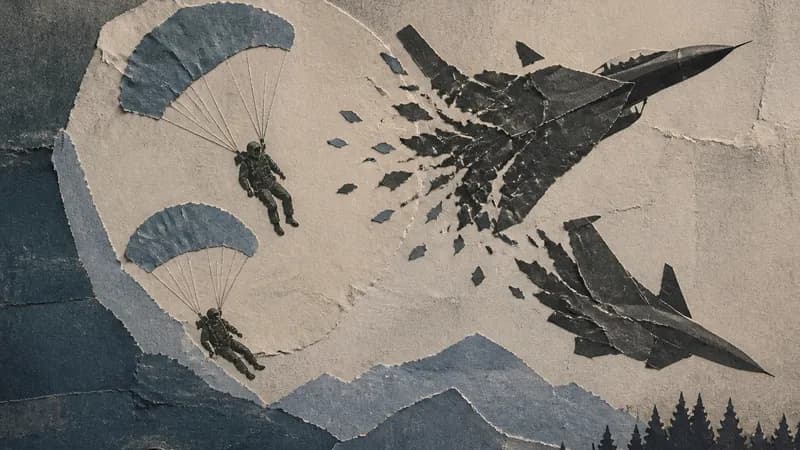 Military jets collide at air show Military jets collide at air show