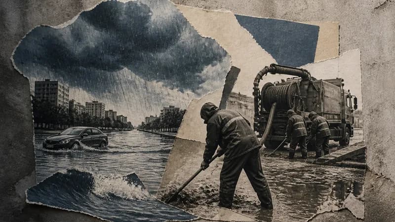 Normadan çox yağışın zərəri aradan qaldırılır - FOTO Normadan çox yağışın zərəri aradan qaldırılır - FOTO