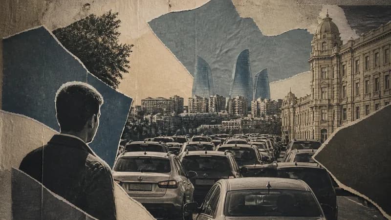 Bakıda yollar bağlandı: Sıxlıq xəritəsi Bakıda yollar bağlandı: Sıxlıq xəritəsi