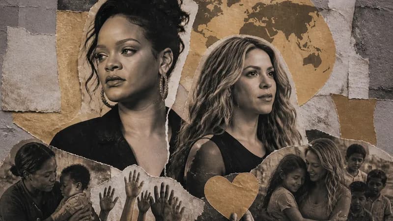 Rihanna və Şakira xeyriyyəçilər siyahısında Rihanna və Şakira xeyriyyəçilər siyahısında