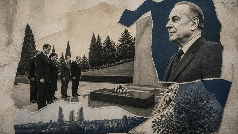 Slovak delegation visits Heydar Aliyev's tomb - PHOTO Slovak delegation visits Heydar Aliyev's tomb - PHOTO