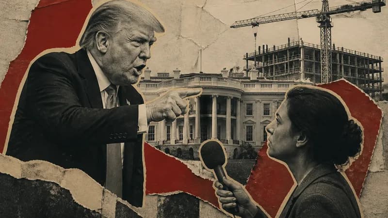 Trump Insults Reporter Over Ballroom Trump Insults Reporter Over Ballroom