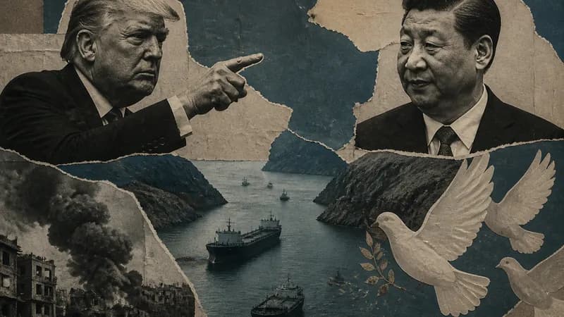 Trump says Xi agrees on Iran strait Trump says Xi agrees on Iran strait