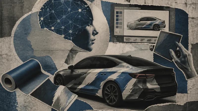 Wrapmate AI ilə avtomobil örtüyü dizaynı Wrapmate AI ilə avtomobil örtüyü dizaynı